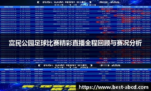 富民公园足球比赛精彩直播全程回顾与赛况分析